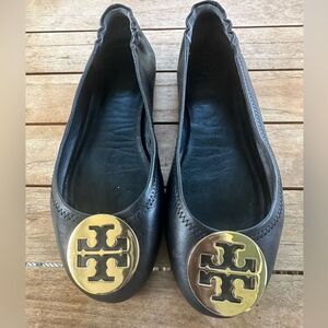 Tory Burch Women's Minnie Travel Ballet Flats 6.5